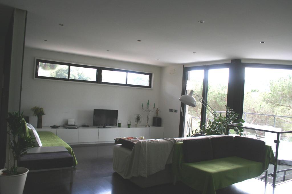 Villa Casa Ceca De La Playa Y Barcelona, Con Piscina Climatizada Y Jacuzzi Vallromanes Zimmer foto